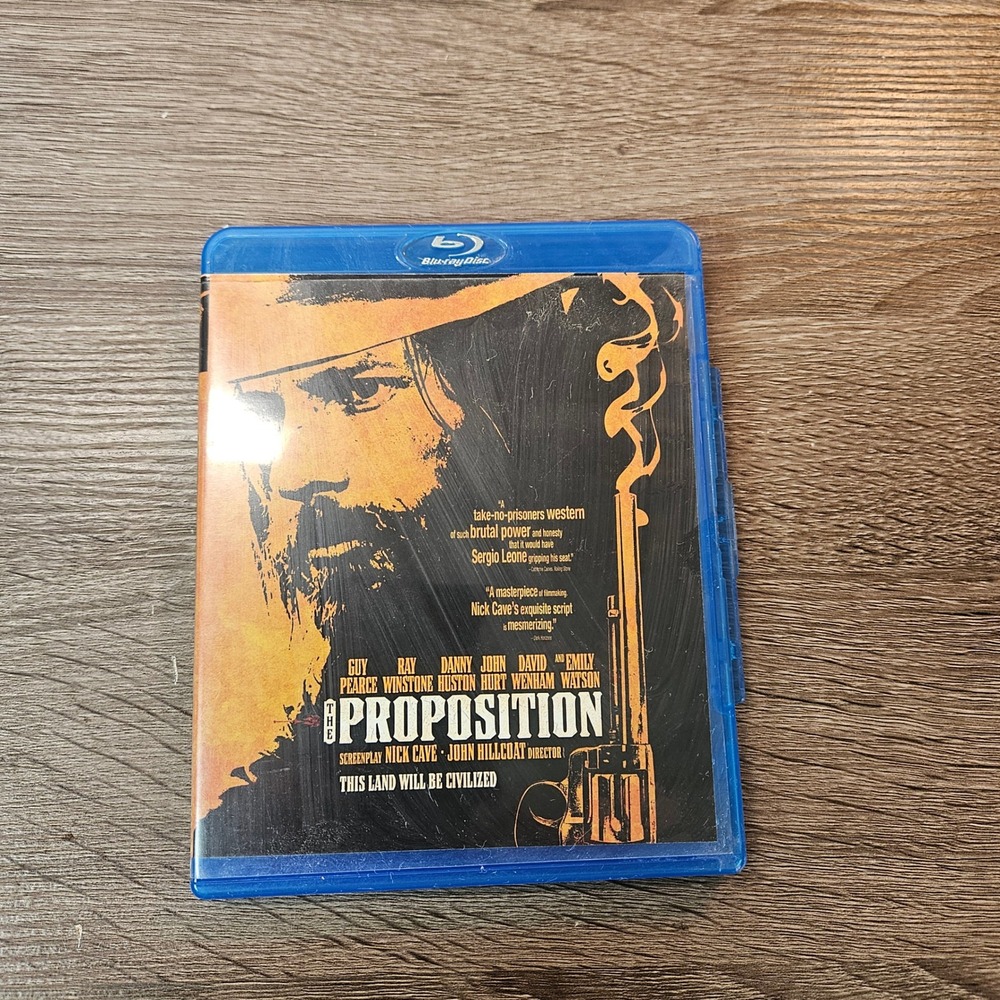 The Proposition Blu-ray Guy Pearce Ray Winstone Nick Cave Australian Western R